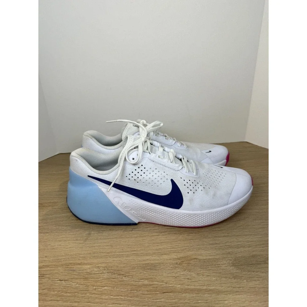 Nike Air Zoom Bella 6 Women Size 11 White Blue Pink Sneakers Training Shoes